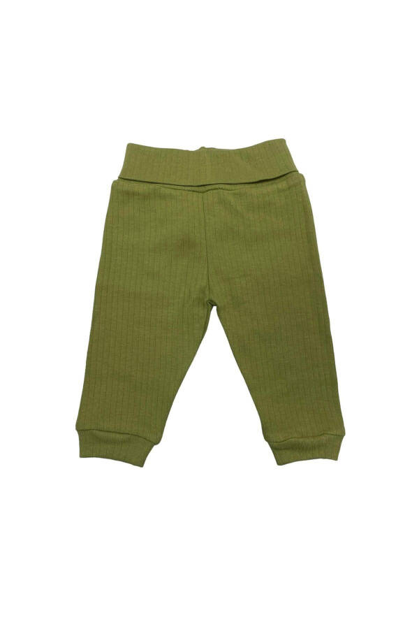 Basic Theme Green Report Trousers without Slippers - 1