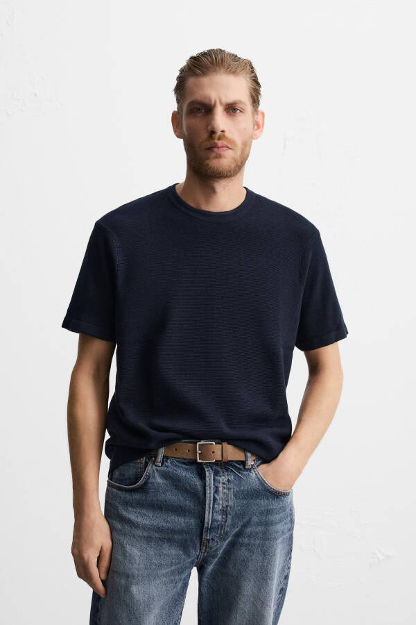 BASIC TRICO T-SHIRT NAVY - 29