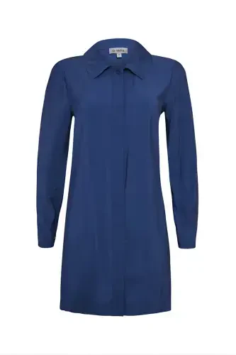 Basic Tunic-Navy Blue - 1