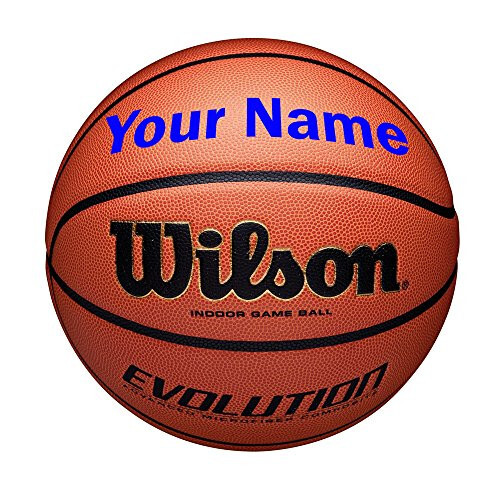 Баскетбольный мяч для игры в помещении WILSON Customized Personalized Evolution - 2