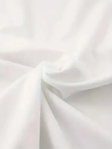 Baskılı Oversize Bisiklet Yaka T-shirt - Beyaz - 2