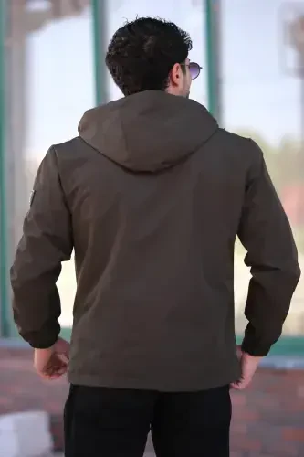 Baskılı Sport Likra Mato Yağmurlik Mavsumiy Pldp 2967_60263-XAKI - 4