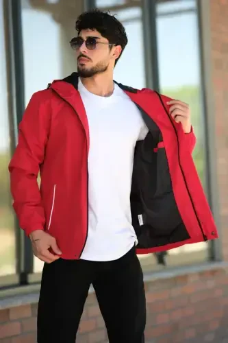 Baskılı Sport Likra Mato Yog'ochli Mavsumiy Pldp 2967_60263-QIZIL - 4