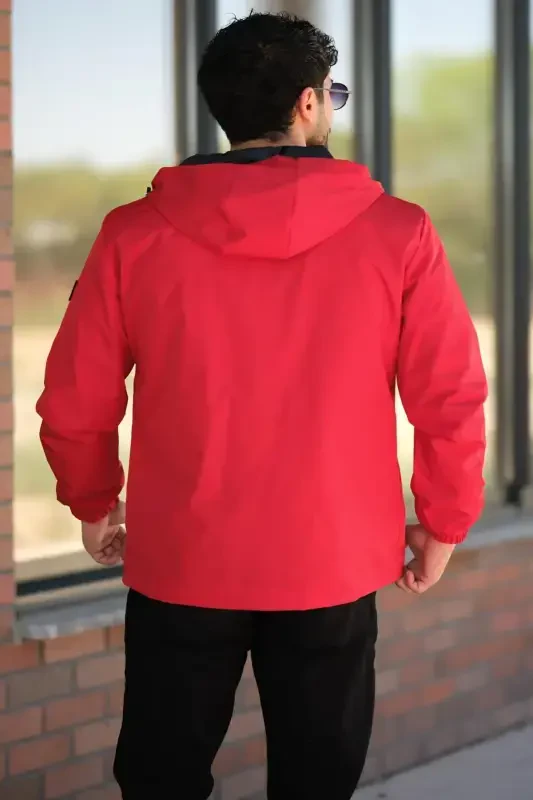 Baskılı Sport Likra Mato Yog'ochli Mavsumiy Pldp 2967_60263-QIZIL - 5