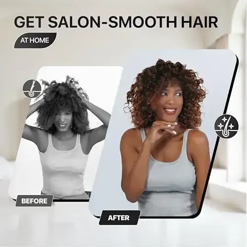 Hooded Hair Dryer AttacModazoneent w/A Headband Integrated That Reduces Heat Around Ears & Neck - Hair Dryer Hooded Diffuser Cap for Curly, Speeds Up Drying Time, Deep Conditioning At Home - Portable, Large - 5