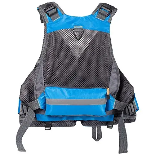 BASSDASH Strap Fishing Vest Adjustable for Men and Women, for Fly Bass Fishing and Outdoor Activities - 5