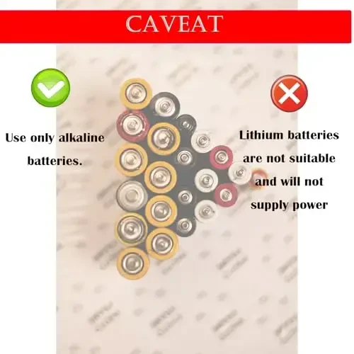 Batareyka bilan ishlaydigan telefon zaryadlovchisi LED bilan|Favqulodda USB Batareya bilan ishlaydigan Power Bank Portativ 4 AA Batareya bilan ishlaydigan rozetka (2 dona oq) - 4