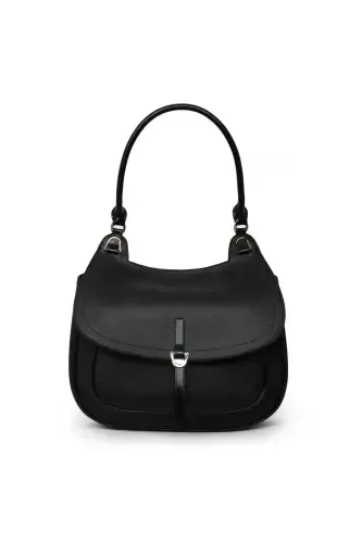 Baten Black Women's Hand And Shoulder Bag - 1