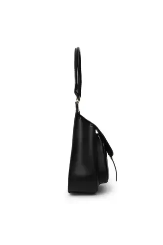 Baten Black Women's Hand And Shoulder Bag - MATMAZEL (1)