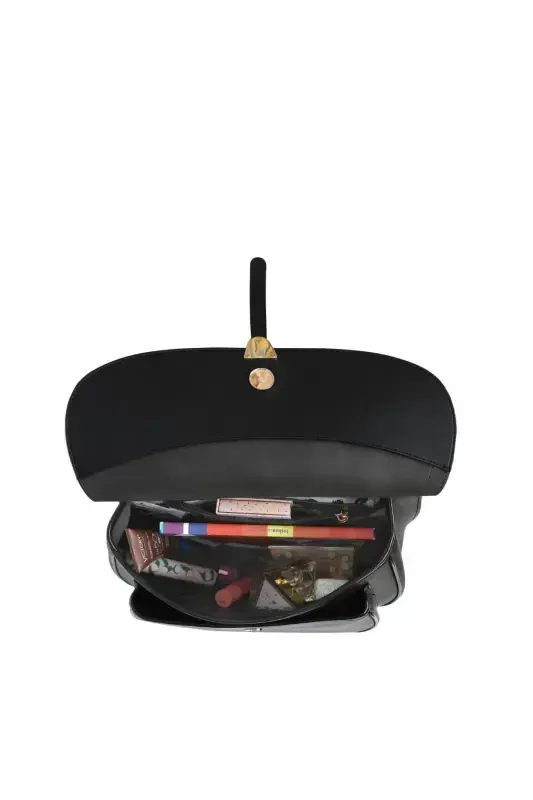 Baten Black Women's Hand And Shoulder Bag - 5