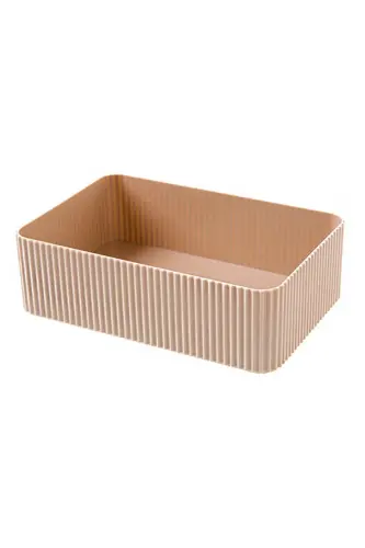 Bathroom Kitchen Organizer Plastic Wide Box 20x14cm - HELEN'S HOME (1)