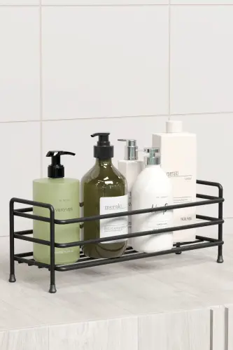Bathroom Kitchen Organizer Rack Cosmetic Jewelry Stand Spice Rack Cabinet Shelf, Desk Basket - 7