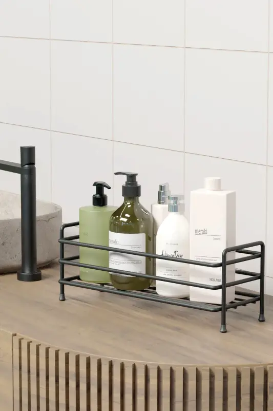 Bathroom Kitchen Organizer Rack Cosmetic Jewelry Stand Spice Rack Cabinet Shelf, Desk Basket - 8
