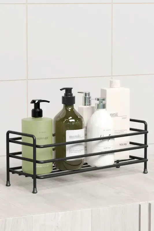 Bathroom Kitchen Organizer Rack Cosmetic Jewelry Stand Spice Rack Cabinet Shelf, Desk Basket - 1