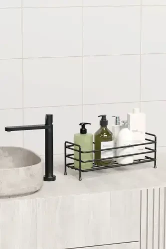 Bathroom Kitchen Organizer Rack Cosmetic Jewelry Stand Spice Rack Cabinet Shelf, Desk Basket - 4