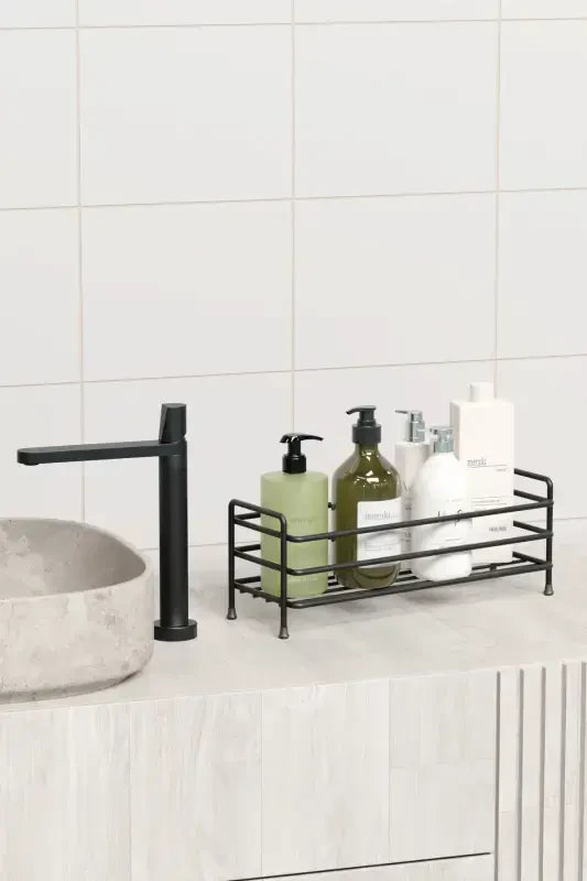 Bathroom Kitchen Organizer Rack Cosmetic Jewelry Stand Spice Rack Cabinet Shelf, Desk Basket - 4