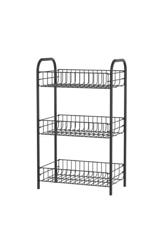 Bathroom Metal Shelf, Bathroom Organizer, Multipurpose Metal Shelf - 7