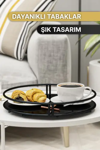 Bathroom Organizer Tray Decorative Organizer Jewelry and Makeup Organizer - 5