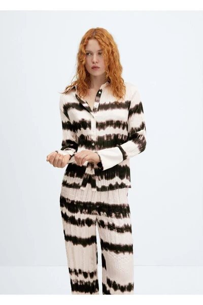 Batik kıvrımli shimlar - 7