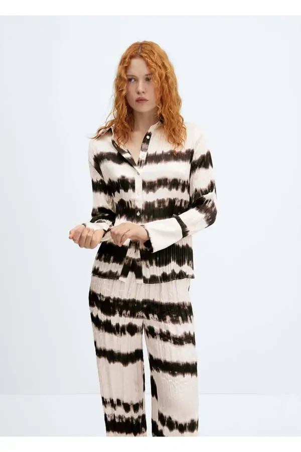 Batik kıvrımli shimlar - 7