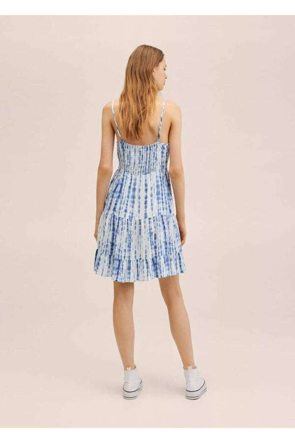 Batik Patterned Dress - 4