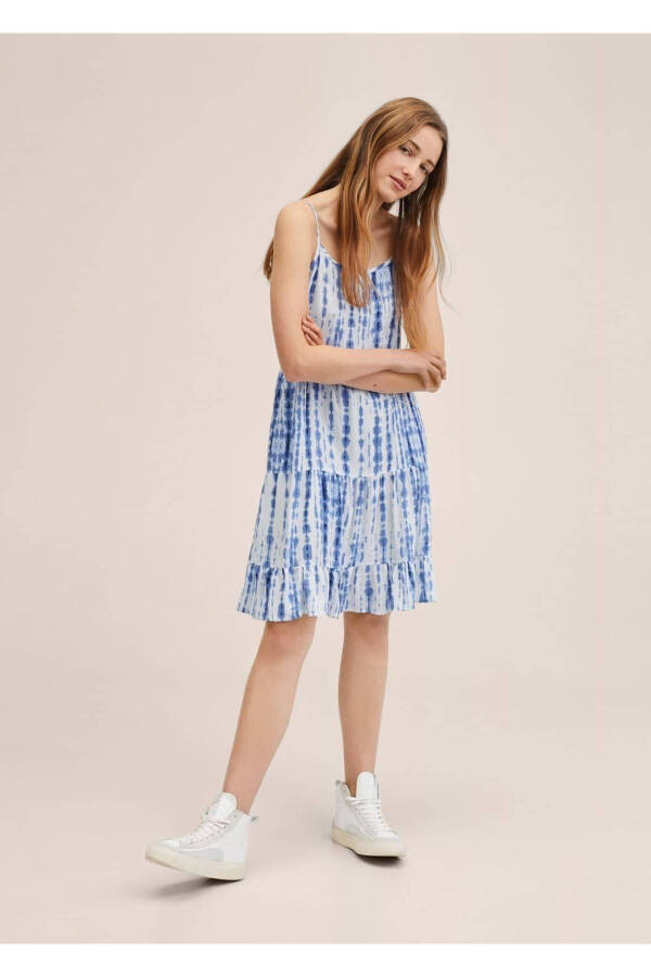 Batik Patterned Dress - 5