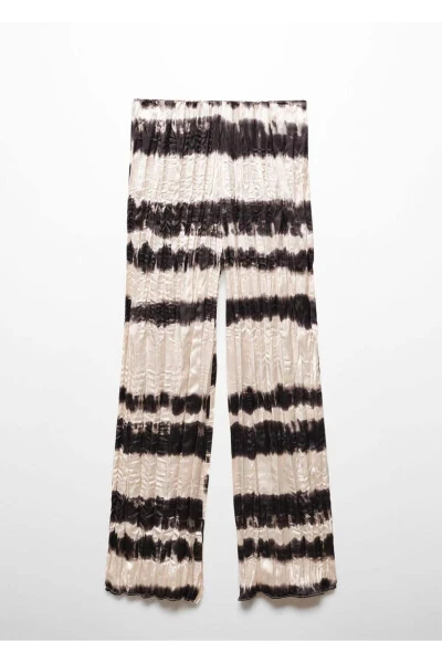 Batik Pleated Trousers - 3