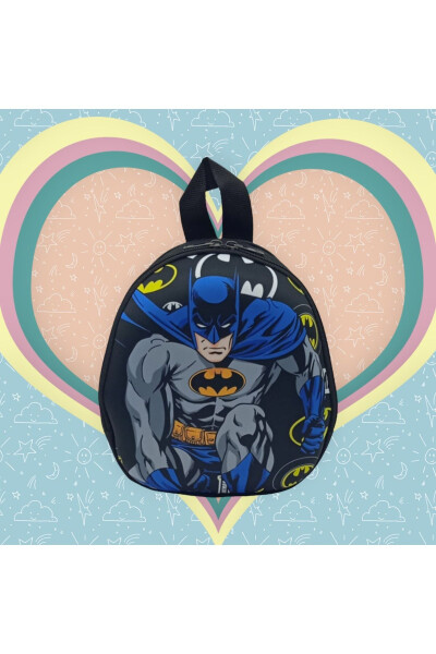 Batman Character 3-6 Years Old Kindergarten and Daily Backpack for Boys with EVA Fabric - 1