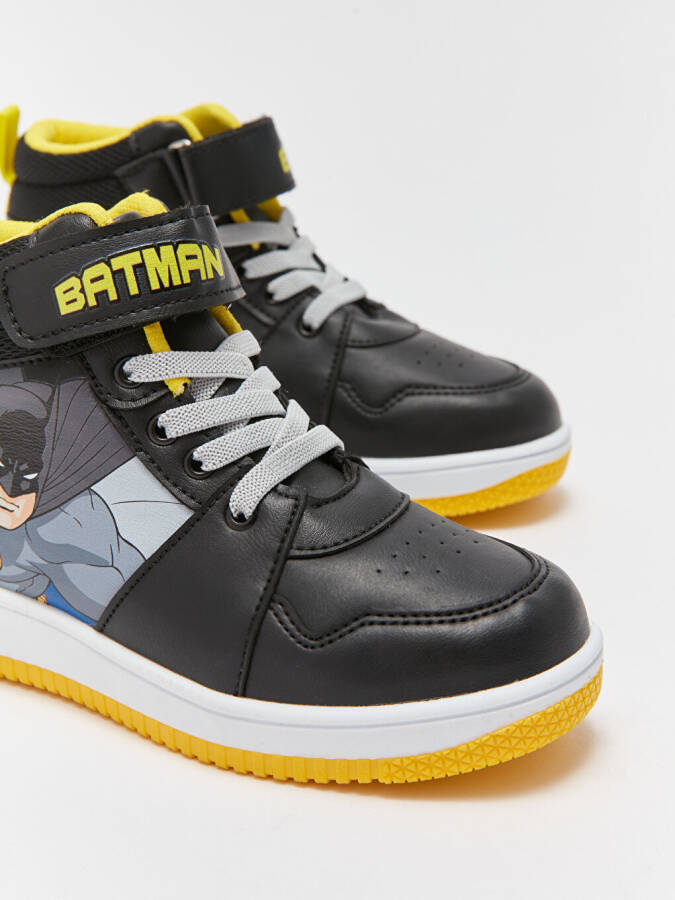 Batman Printed Lace-Up Boys' Sneakers - 9