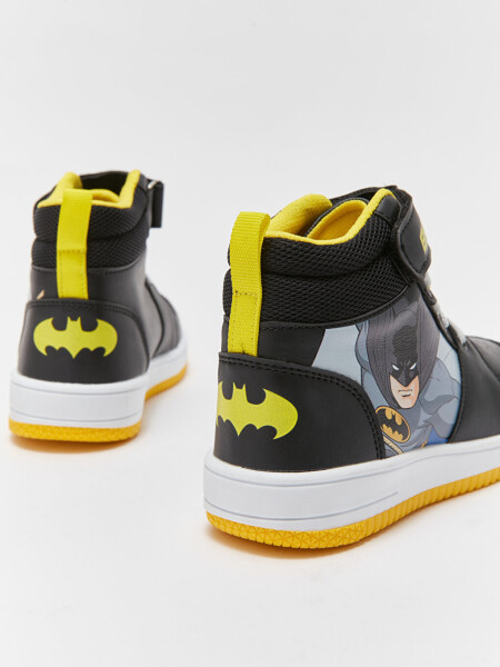 Batman Printed Lace-Up Boys' Sneakers - 11