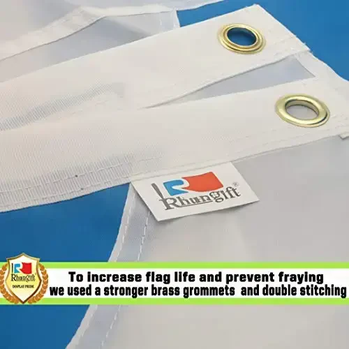 Bavariya Arslonlar Bayrog'i 3x5 Ft Katta, Ikkala tomoni 100D Polyester o'rtacha ochiq va yopiq, Oson ko'rsatish uchun Canvas sarlavhali guruch grommetlari, 3' x 5' Bavariya Oktoberfest bayroqlari - 3