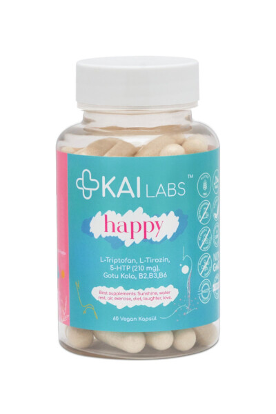 Baxtli 60 Vegan Kapsula Triptofan, 5htp, Tirozin, Centella Asiatica (gotu Kola), B2, B3, B6 Kailabs - 1