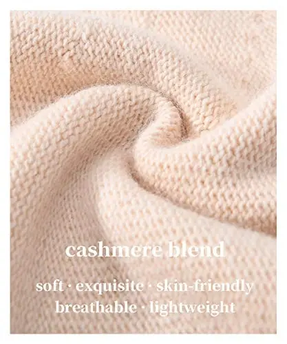 jaxmonoy Slouchy Knit Beanie Hat for Women Winter Soft Warm Ladies Laightweight Slouch Knitted Skull Beanies Cap - 2