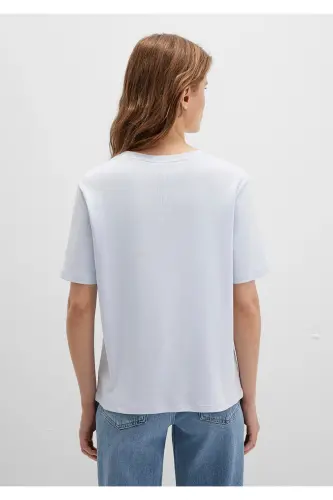 Basic Tişört Semi Slim Fit / Yarı Dar Kesim 161291 - 4