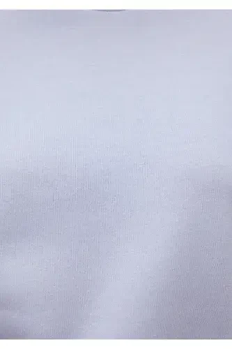 Базовый укороченный свитер 1611147-85385 - 7