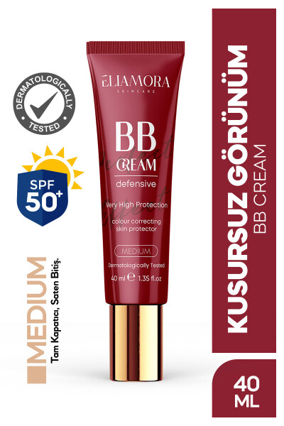 BB Cream +50 SPF High Protection Medium - 1