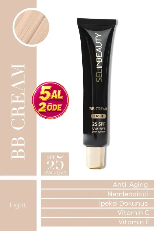 Bb Cream Light Spf25 40 ml - SELİNBEAUTY