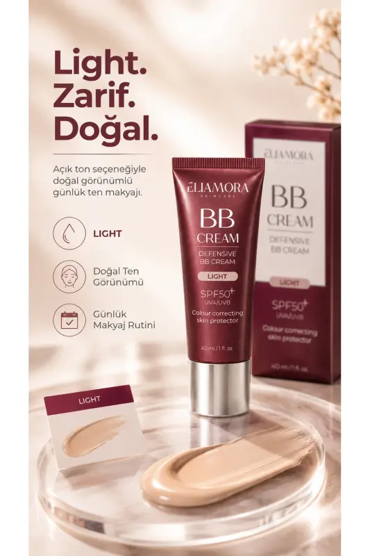 Bb Krem +50 Spf Yüksek Koruyucu Light - LİGHT - 2