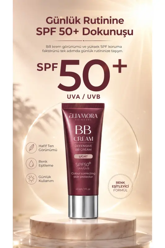 Bb Krem +50 Spf Yüksek Koruyucu Light - LİGHT - 6
