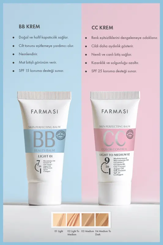 BB Крем Light to Medium 02 50ml-grey - 3