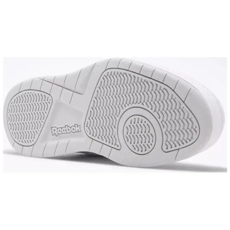 BB4500 Hi 2 Mens High-Top Sneakers White Solid Grey Leather Ballistic Mesh- - REEBOK