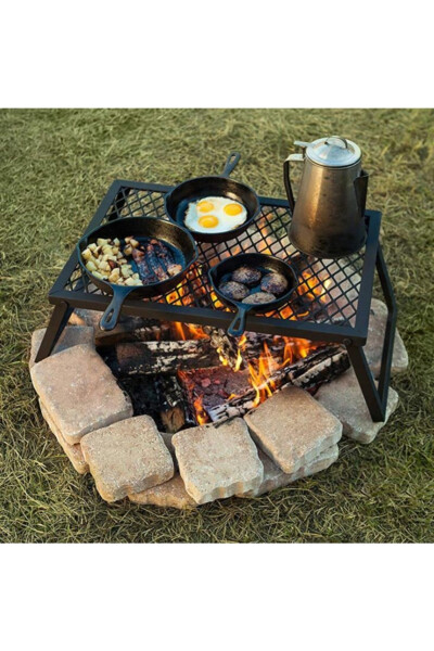 Bbq Büyük Boy Ateş Üstü Piknik Izgarası - 1