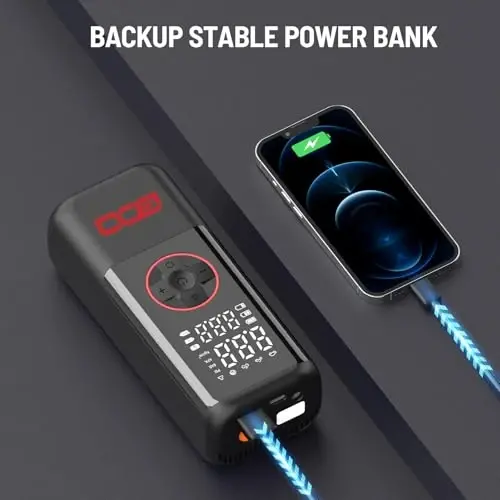 BDO 2025 Shina Inflator Portativ Havo Kompressori (1-uslub) - 6