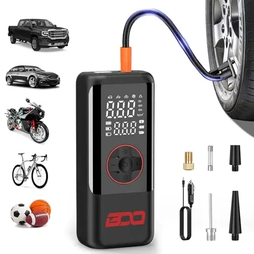 BDO 2025 Tire Inflator Portable Air Compressor (Style 1) - 1