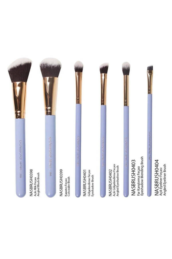 Be A Mermaid Mermaid Series Daily Makeup And Eye Makeup Brush Set 6 Brushes - 9