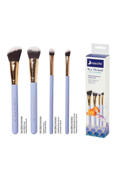 Be A Mermaid Mermaid Series Daily Makeup Brush Set - 88 - 2