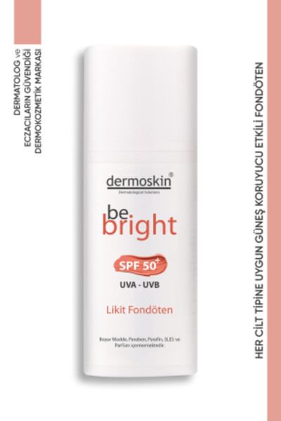 Be Bright Spf50+ Liquid Foundation 33ml - Light - 3