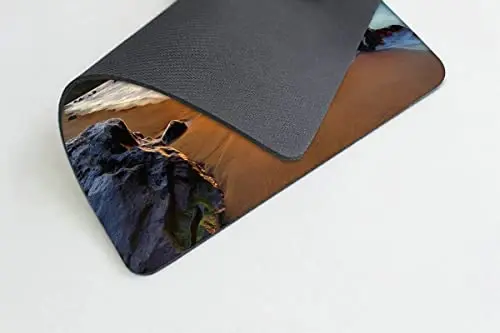Beach Sunset Mouse pad Customized Mousepad Non-Slip Rubber Base Mouse Pads for Computers Laptop Office Desk Accessories Mouse pad - 3