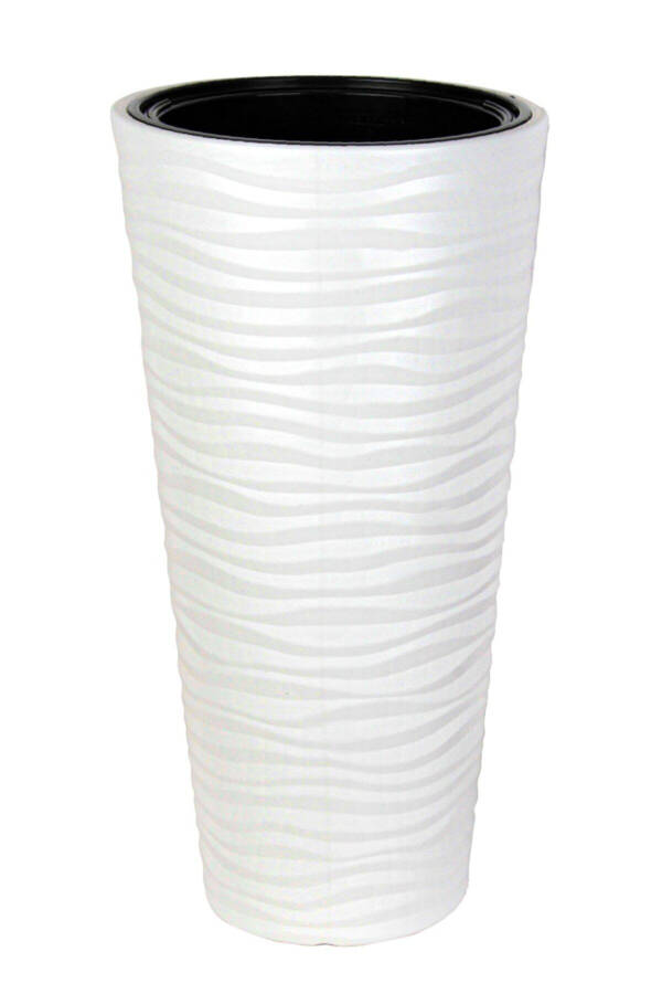 Beach Vase Decorative Pot Broken White 5.5 Lt - 2