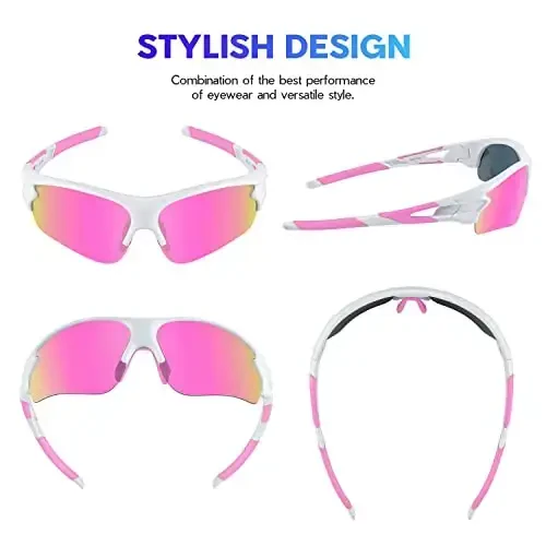 BEACOOL Polarized Sports Sunglasses for Men Women Youth Baseball Fishing Cycling Running Golf Motorcycle Tac Glasses UV400 - BEACOOL (1)